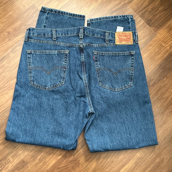 Levi's 505 Regular Fit  Straight Fits Jeans Size W40 L32 - Picture 5 of 7